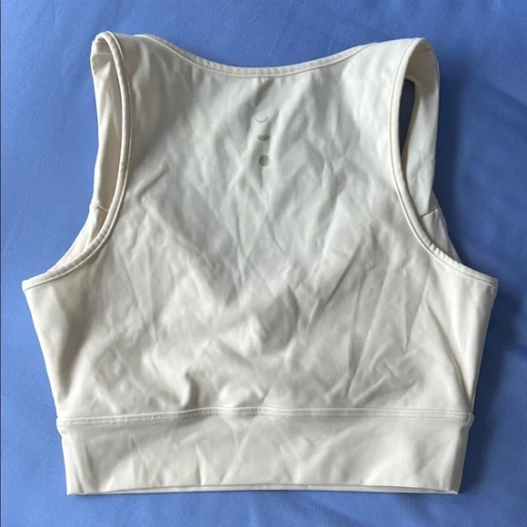 WORN ONCE • Elastique Athletics Le Divine Bra in Ivoire/Ivory • Women’s XS - Picture 5 of 14